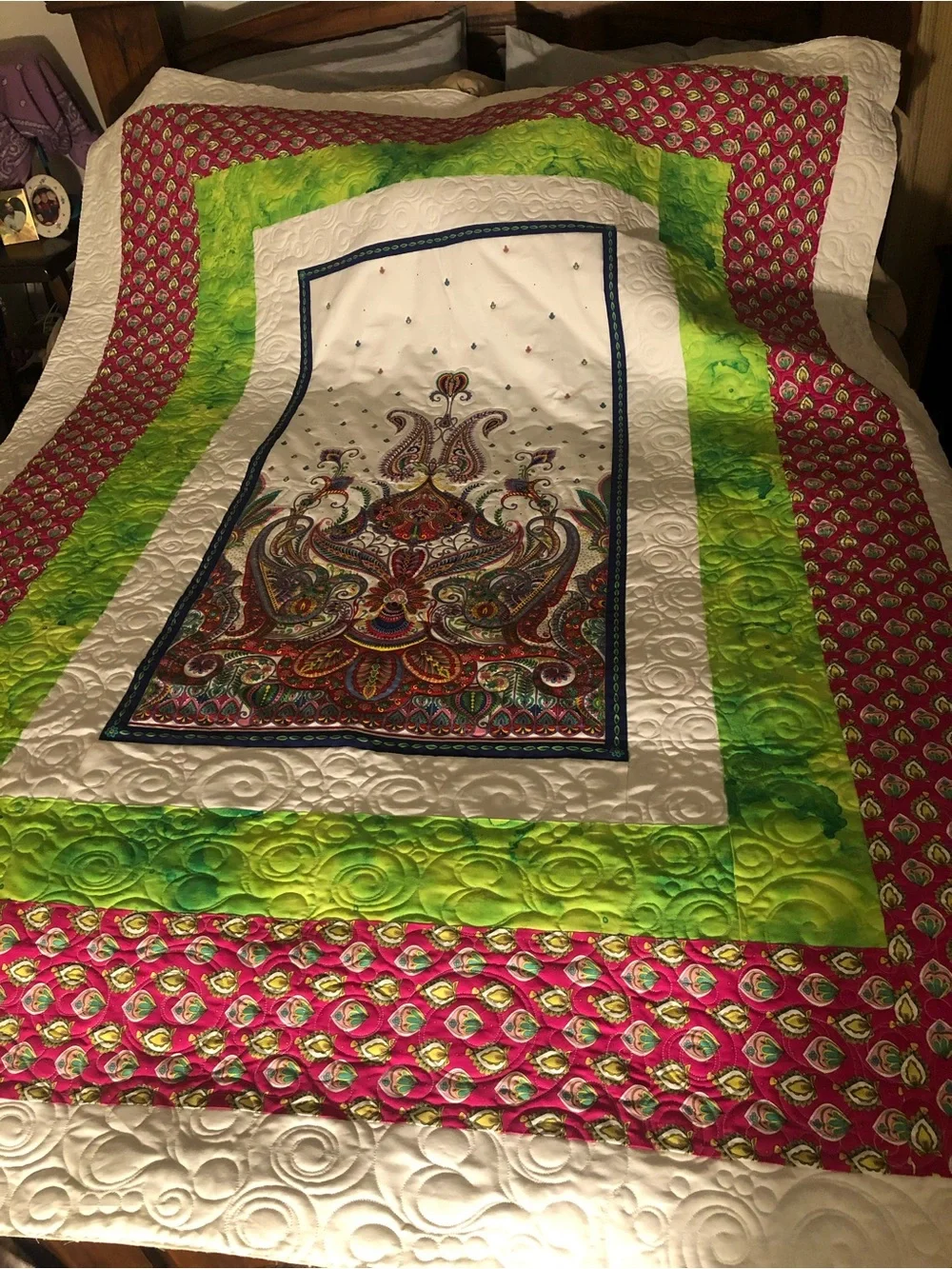 N/A vibrant paisley